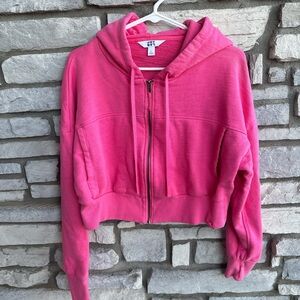 JoyLab Pink Zip-Up Hoodie